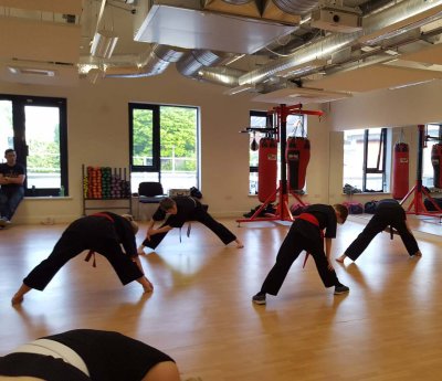 Dojo image showing training hall